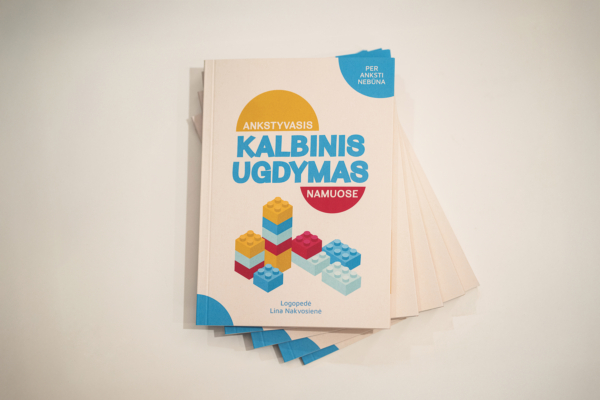 Spausdinta knyga tėvams „Ankstyvasis kalbinis ugdymas namuose“